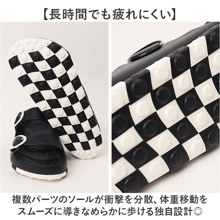BACKYARD FAMILY「ccilu チル サンダル 通販 メンズサンダル HORIZON CHECK SANDAL」|サンダル|