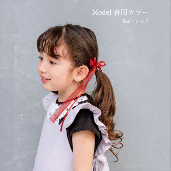 BACKYARD FAMILY「ヘアクリップ リボン 小さめ 通販 Rora モナ 2個セット 髪飾り ヘアアクセサリー 女の子」|その他|