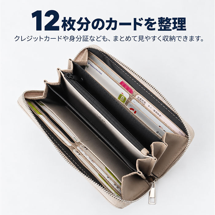 BACKYARD FAMILY「LRM 財布 CMO-1223 通販 長財布 レディース メンズ ラウンドファスナー ウォレット」|財布|