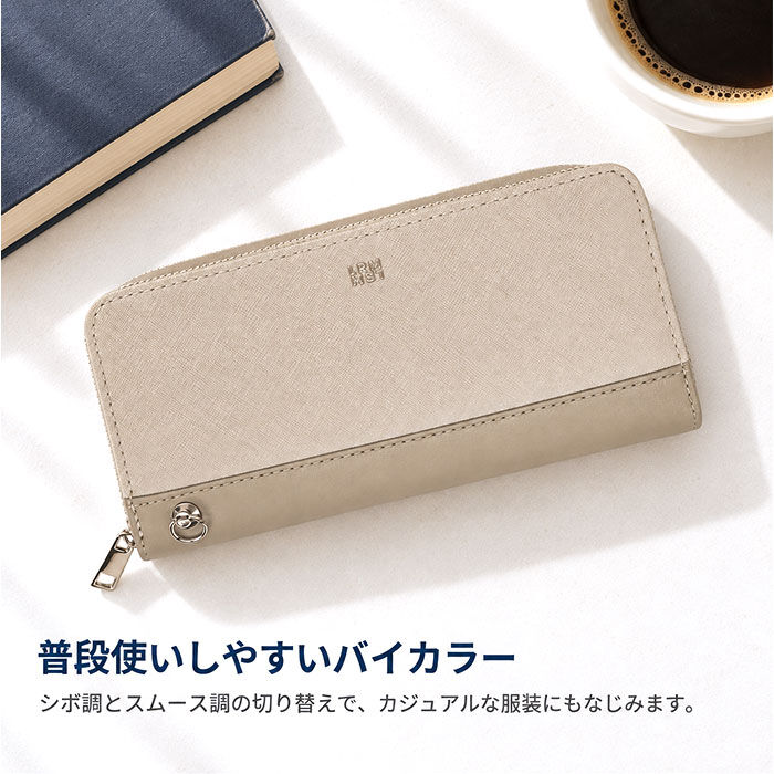 BACKYARD FAMILY「LRM 財布 CMO-1223 通販 長財布 レディース メンズ ラウンドファスナー ウォレット」|財布|