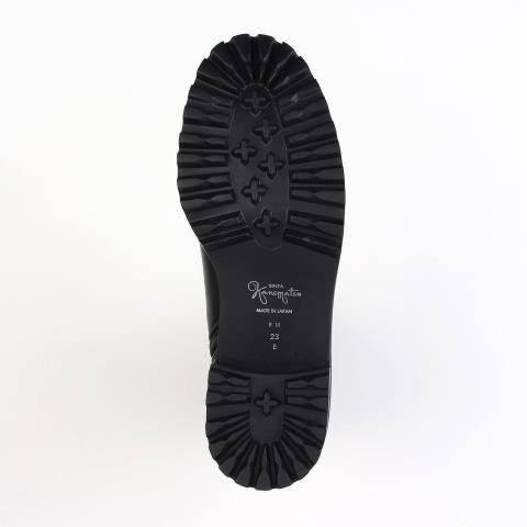 銀座かねまつ「【本革】【Eウィズ】ストレッチショートブーツ」|ショートブーツ|