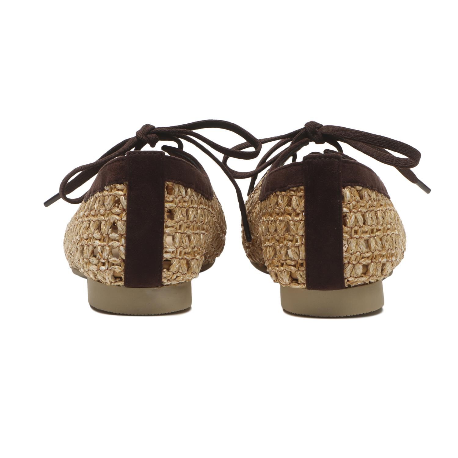 JOLI ENCORE「【JOLI ENCORE(FR)】RAFFIA FLAT PUMPS」|パンプス|