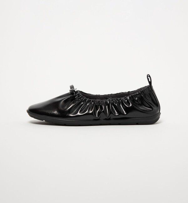 SY UNITED ARROWS「＜SY＞ディープバレエ フラット20&uarr;」|バレエシューズ|BLACK