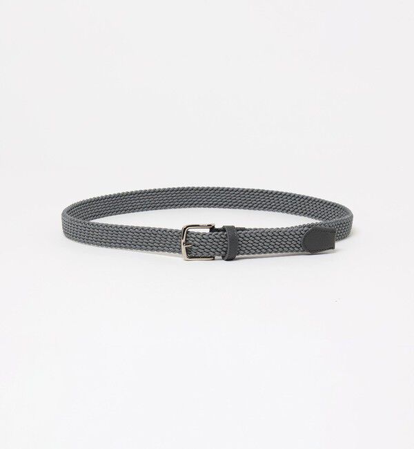 UNITED ARROWS「＜L'arcobaleno＞MESH BELT/ エラスティック メッシュベルト」|ベルト|MD.GRAY