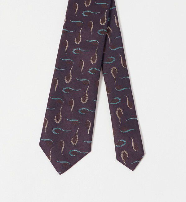 UNITED ARROWS「＜ERRICO FORMICOLA＞ペイズリー ジャガード ネクタイ」|ネクタイ・蝶ネクタイ|
