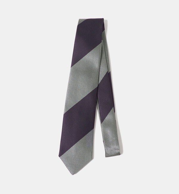 UNITED ARROWS green label relaxing「GLR JAPAN VINTAGE 8.0cm ストライプ1 ネクタイ」|ネクタイ・蝶ネクタイ|PURPLE