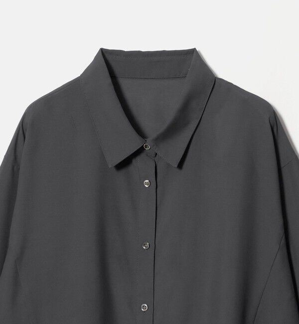 UNITED ARROWS green label relaxing「【WEB限定】＜at ease＞スソ レース ロングスリーブ ブラウス UVカット」|シャツ・ブラウス|