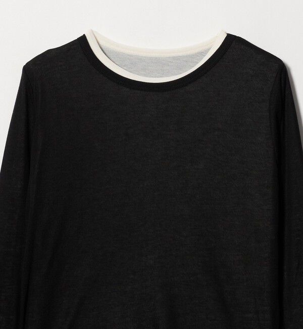 UNITED ARROWS green label relaxing「【WEB限定】＜at ease＞ハイショク レイヤード プルオーバー カットソー」|Tシャツ・カットソー|