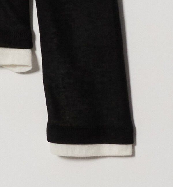 UNITED ARROWS green label relaxing「【WEB限定】＜at ease＞ハイショク レイヤード プルオーバー カットソー」|Tシャツ・カットソー|