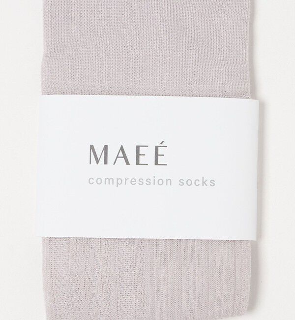 UNITED ARROWS green label relaxing「＜MAEE＞コンプレッションソックス（オープントゥ アイレットタイプ）/ 着圧」|ソックス|