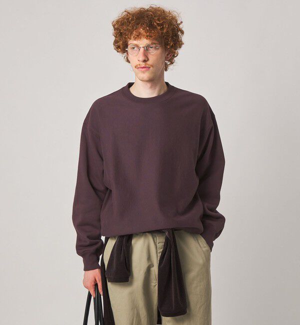 STEVEN ALAN「＜Steven Alan＞ キモウ ウラケ セットイン クルーネック スウェット」|スウェット・ジャージ|