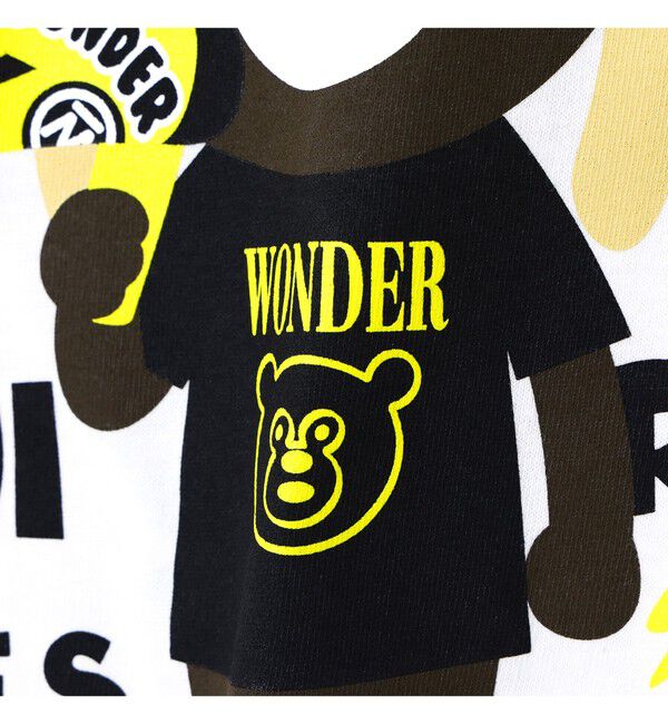Ray BEAMS 「〈WOMEN〉FUJI ROCK FES'26 / The Wonderful! design works. / GRUNGE MEGAPHONE BEAR T」|Tシャツ・カットソー|