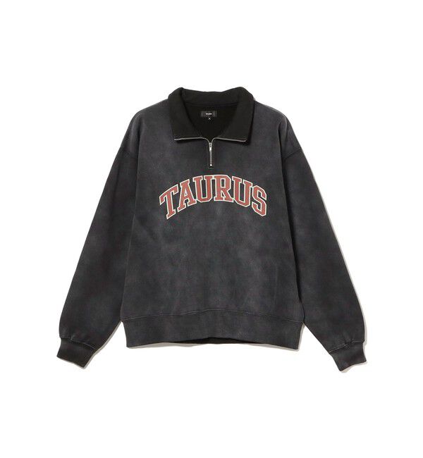 BEAMS「フェード スーベニア ハーフジップスウェット」|スウェット・ジャージ|