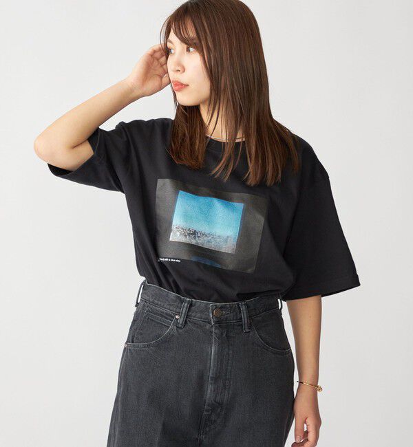 SHIPS「SHIPS: Sheila Rock HOTEL フォト プリント Tシャツ」|Tシャツ・カットソー|