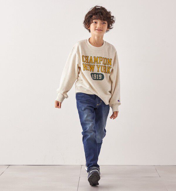 SHIPS any「CHAMPION: カレッジロゴ スウェット<KIDS>」|スウェット・ジャージ|