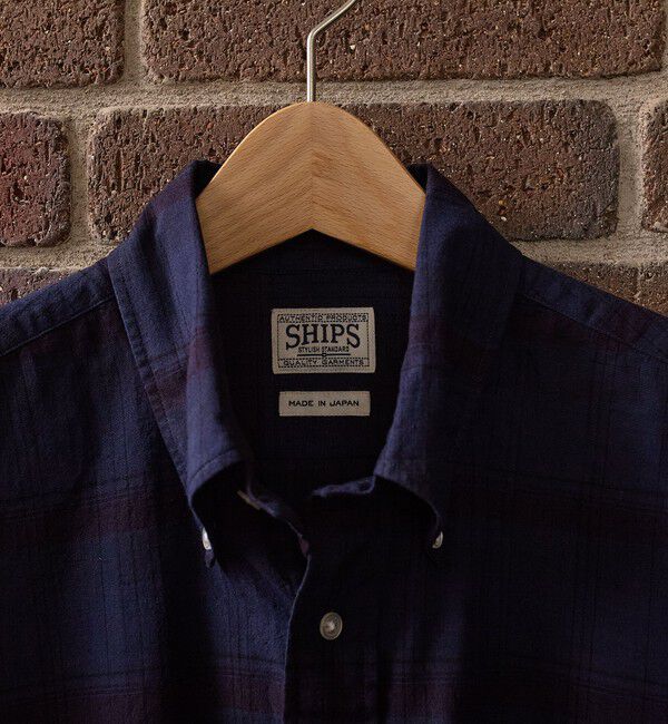SHIPS「SHIPS: AUTHENTIC マドラスチェック ボタンダウン シャツ」|シャツ・ブラウス|