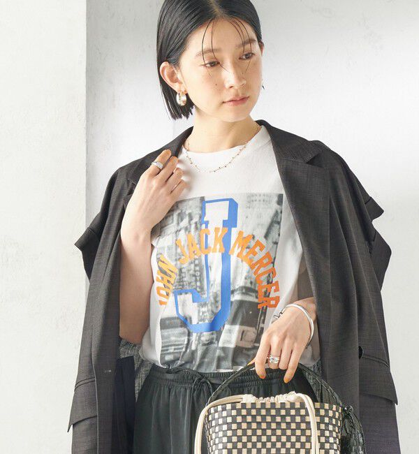 SHIPS for women「J.J.MERCER: プリント TEE」|Tシャツ・カットソー|