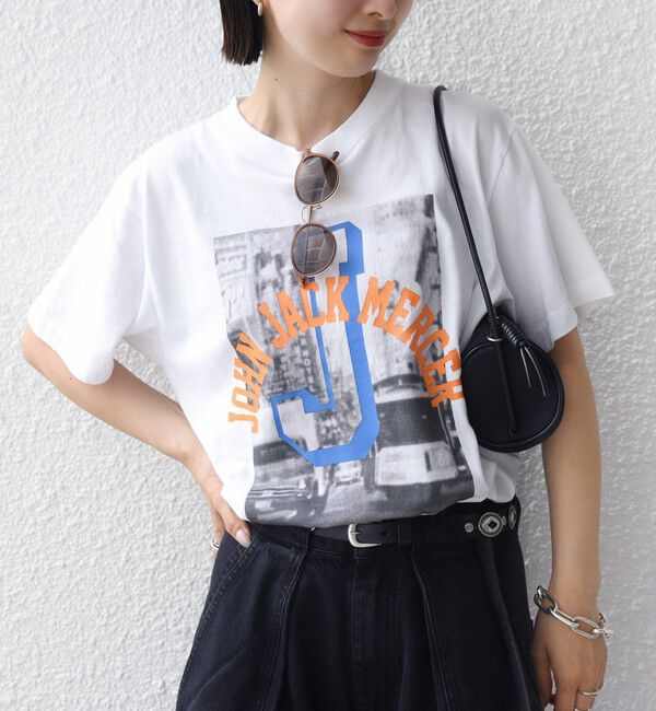 SHIPS for women「J.J.MERCER: プリント TEE」|Tシャツ・カットソー|