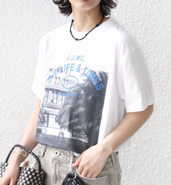 SHIPS for women「J.J.MERCER: プリント TEE」|Tシャツ・カットソー|