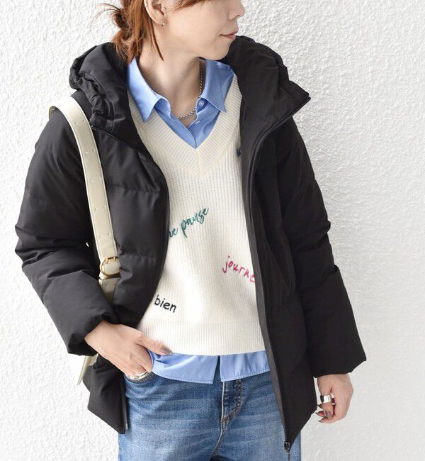SHIPS Colors 「《予約》ストレッチ タフタ ダウン ジャケット◆」|ダウン|