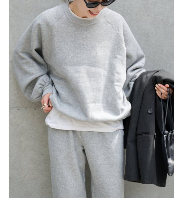 OUTDOOR PRODUCTS Usual Things「≪予約≫DISCUS ex CREWNECK SWEAT セットアップ対応」|スウェット・ジャージ|グレーA