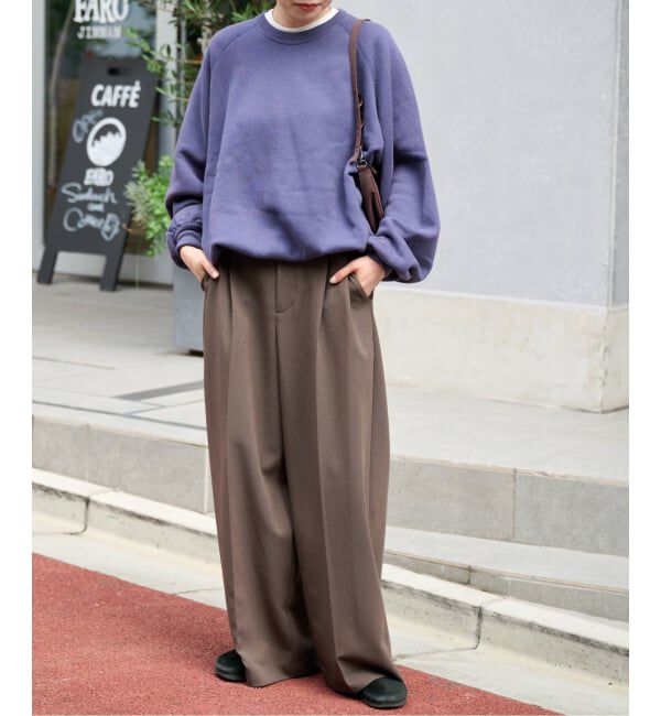OUTDOOR PRODUCTS Usual Things「≪予約≫DISCUS ex CREWNECK V.W.SWEAT セットアップ対応」|スウェット・ジャージ|