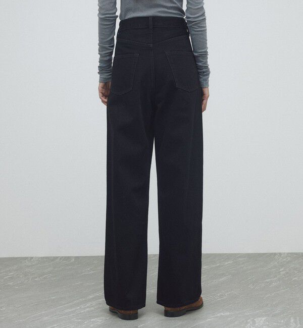 Edition「ストレート ブラックデニム」|デニム|