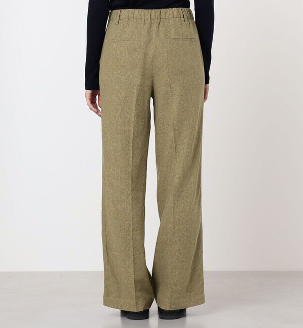 JAMES PERSE「リネンツイルプリーツワイドレッグパンツ WLBT1169」|その他|