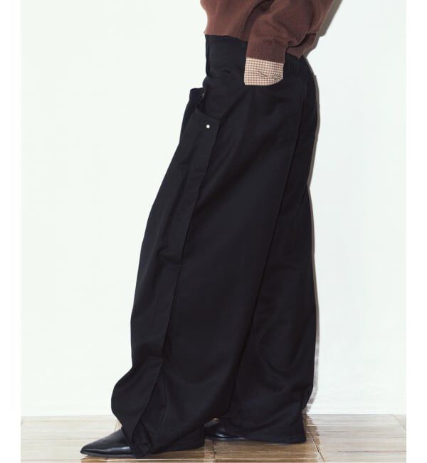 JOINT WORKS「Knuth Marf / クヌースマーフ cling draped pants」|スラックス|