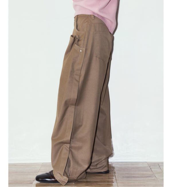 JOINT WORKS「Knuth Marf / クヌースマーフ cling draped pants」|スラックス|