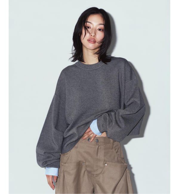 JOINT WORKS「Knuth Marf / クヌースマーフ 2way cuffs normcore knit」|ニット・セーター|