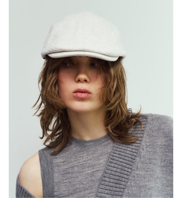 JOINT WORKS「Knuth Marf / クヌースマーフ wool hunting cap」|ハンチング・ベレー帽|ナチュラル
