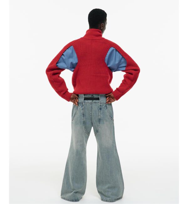 JOINT WORKS「GOAT ESSENCE / ゴートエッセンス CUT-OUT DRIVER KNIT」|ニット・セーター|