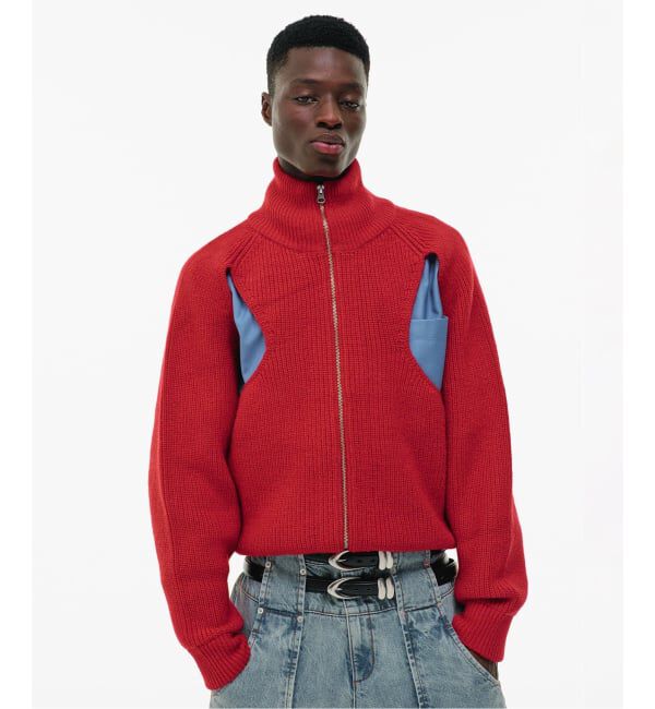 JOINT WORKS「GOAT ESSENCE / ゴートエッセンス CUT-OUT DRIVER KNIT」|ニット・セーター|