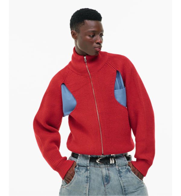 JOINT WORKS「GOAT ESSENCE / ゴートエッセンス CUT-OUT DRIVER KNIT」|ニット・セーター|
