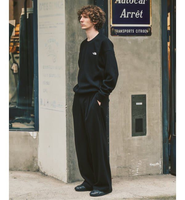 417 EDIFICE「THE NORTH FACE / ザ ノースフェイス Quarterknit Crew」|Tシャツ・カットソー|