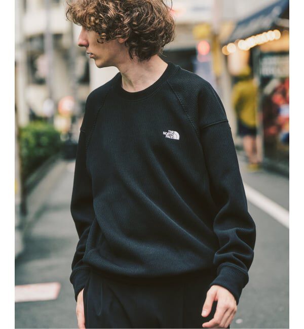 417 EDIFICE「THE NORTH FACE / ザ ノースフェイス Quarterknit Crew」|Tシャツ・カットソー|
