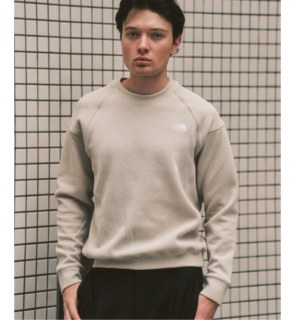 417 EDIFICE「THE NORTH FACE / ザ ノースフェイス Quarterknit Crew」|Tシャツ・カットソー|