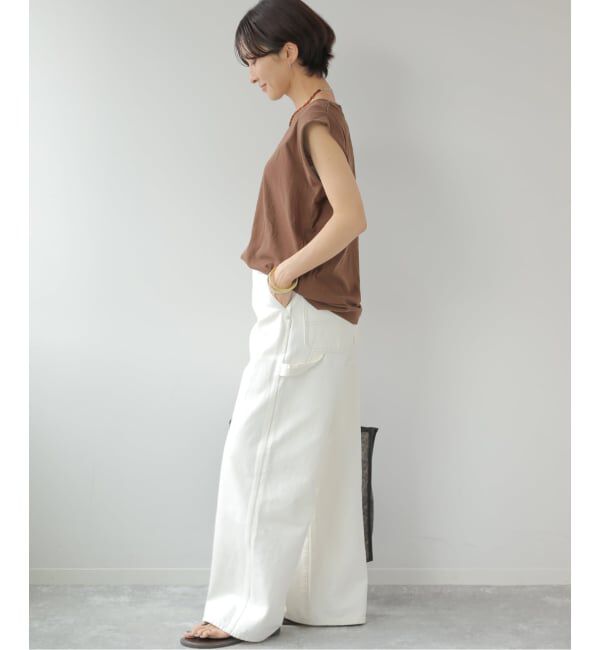 JOURNAL STANDARD relume「シアーツイストコットンノースリーブ」|Tシャツ・カットソー|
