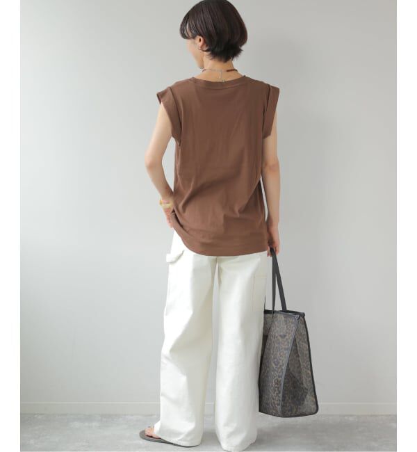 JOURNAL STANDARD relume「シアーツイストコットンノースリーブ」|Tシャツ・カットソー|