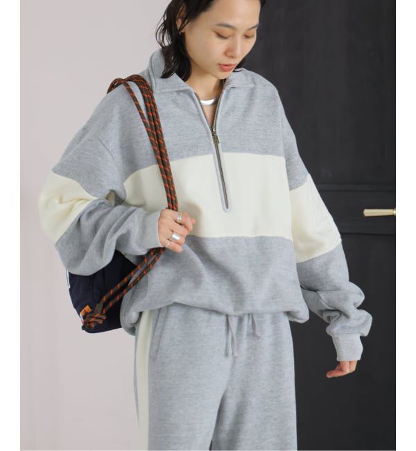 JOURNAL STANDARD「別注【RUSSELL ATHLETIC*JM for JS】 ハーフジップスウェット」|スウェット・ジャージ|