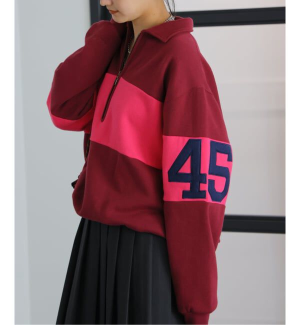 JOURNAL STANDARD「別注【RUSSELL ATHLETIC*JM for JS】 ハーフジップスウェット」|スウェット・ジャージ|