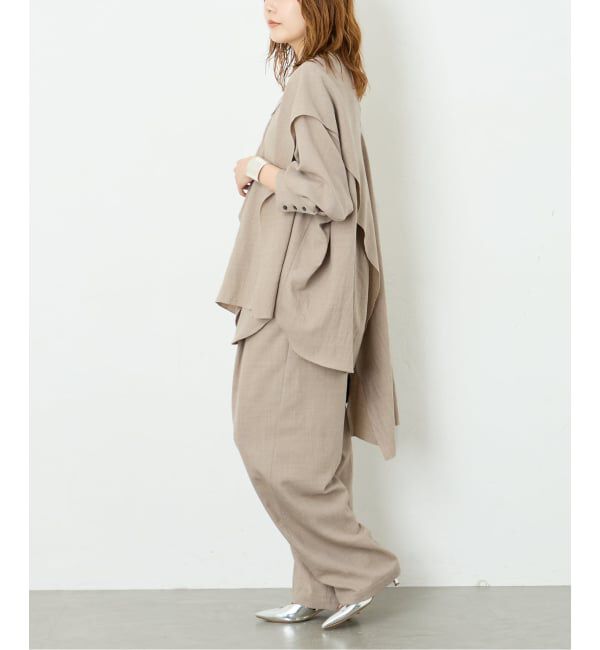 journal standard L'essage「ウールスカーフシャツ」|シャツ・ブラウス|