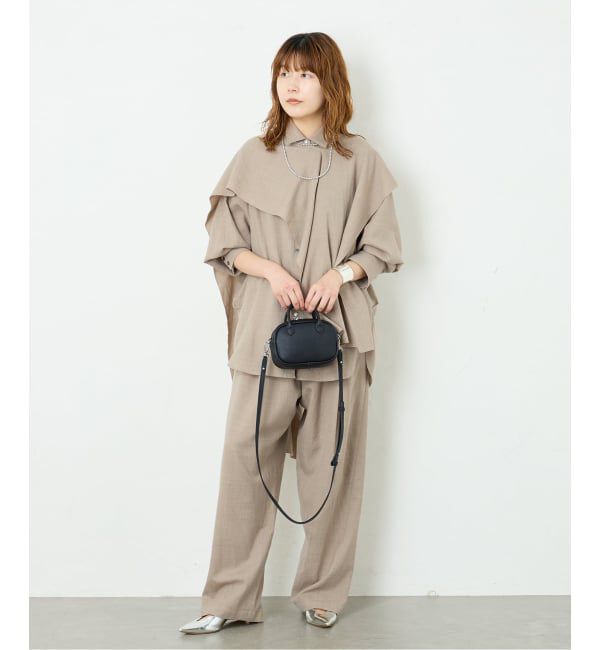 journal standard L'essage「ウールスカーフシャツ」|シャツ・ブラウス|