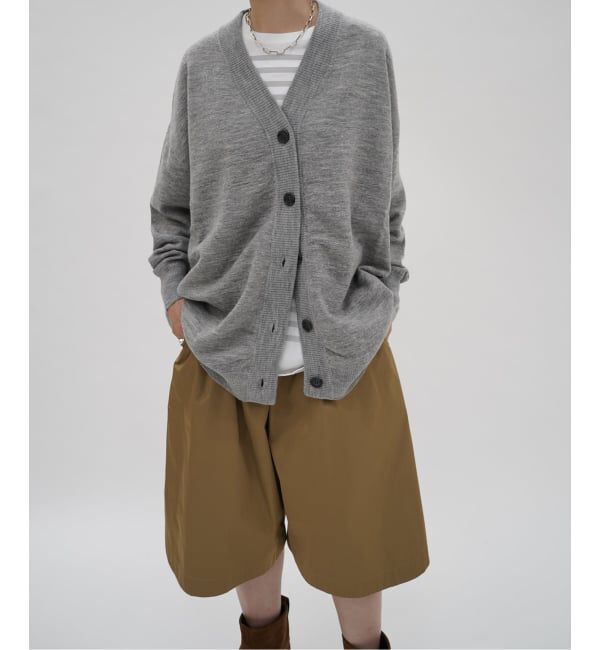 journal standard luxe「ボイルメリノウールVネックカーディガン」|カーディガン|