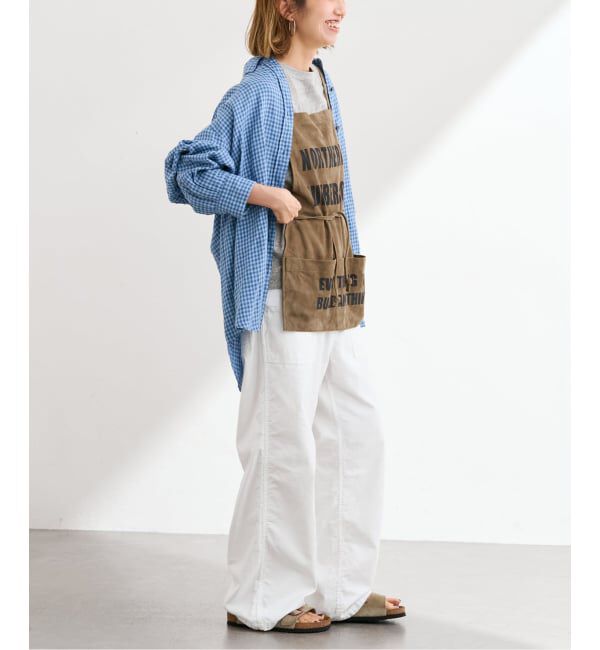 FRAMeWORK「THRIFTY LOOK / スリフティ ルック 別注スエードエプロンベスト」|その他|