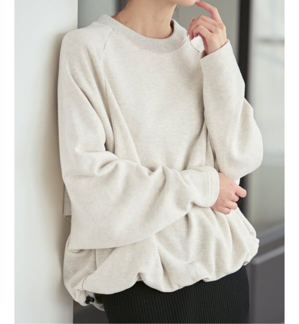 NOBLE「《WEB限定追加予約》COG THE BIGSMOKE/コグザビッグスモーク OLIVER PUFFY HEM TOP」|スウェット・ジャージ|