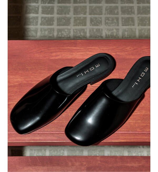 GRISE「MOHI/モヒ SLIPPERS MULE」|その他|ブラック