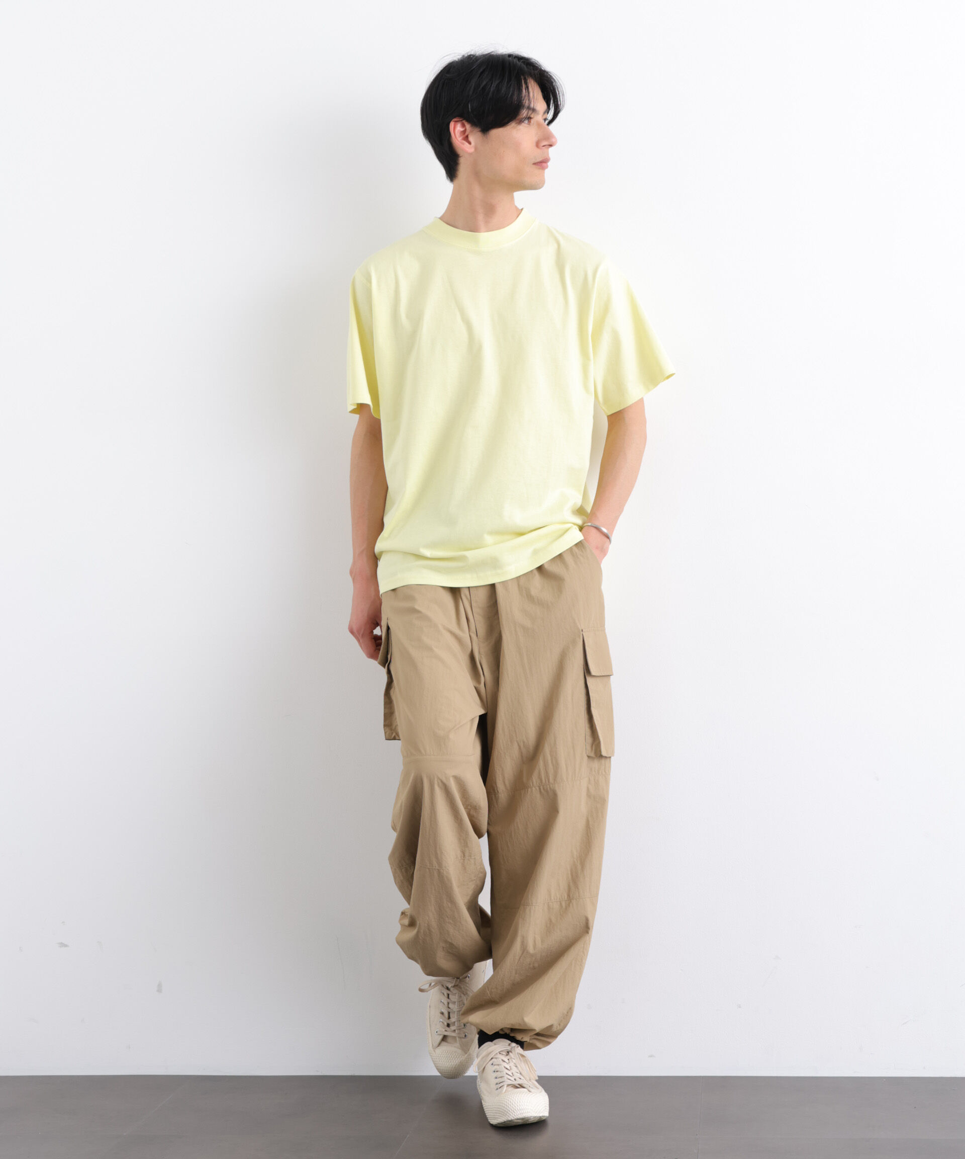 NANO universe「NORMANBROS別注 スムースタッチ Tシャツ 半袖」|Tシャツ・カットソー|