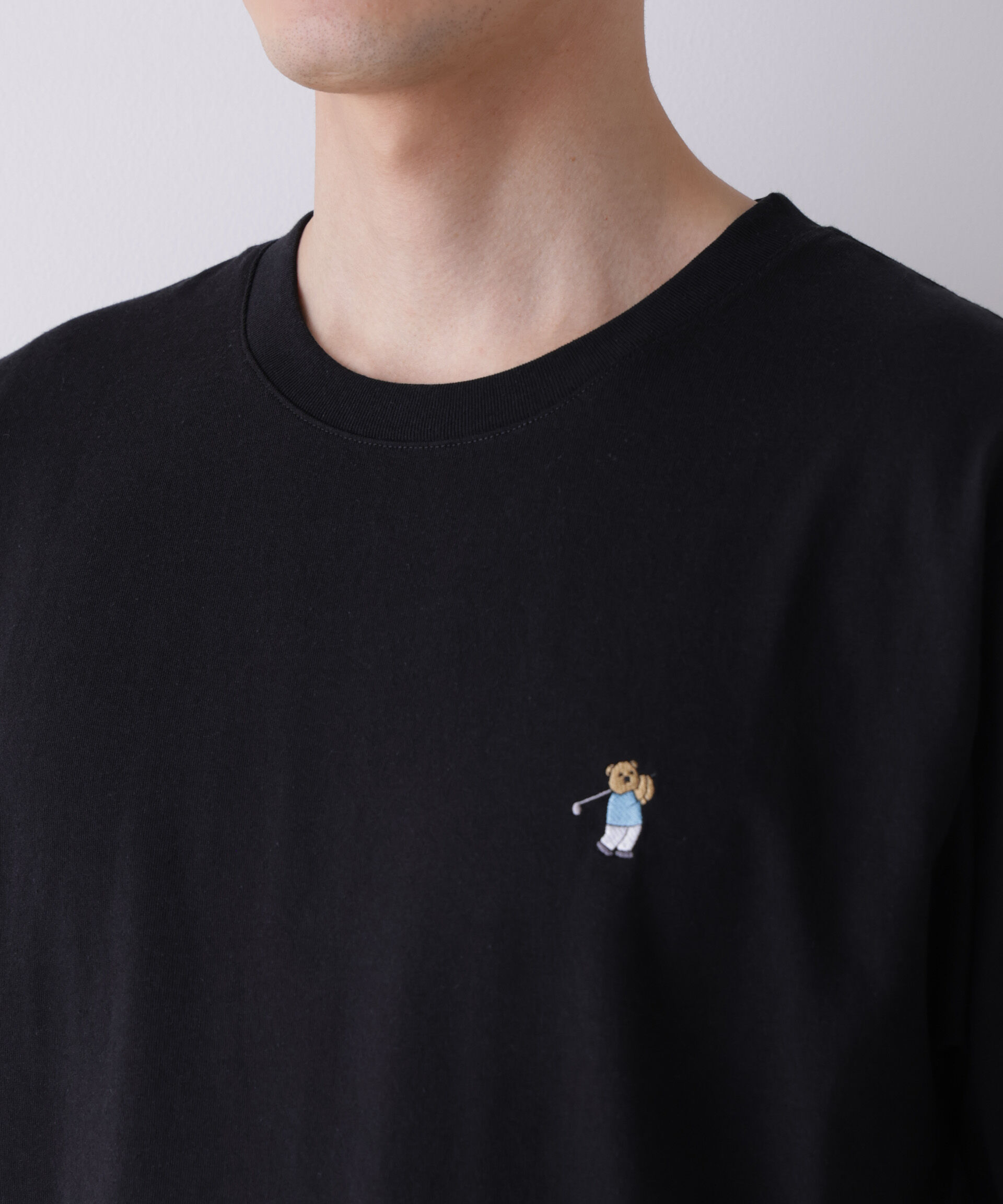 NANO universe「ナノベアCOOL Tシャツ 半袖3 ゴルフ」|Tシャツ・カットソー|